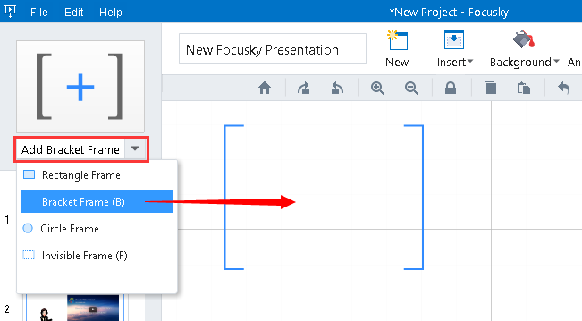 digital presentation frame